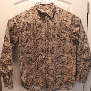 Italia Vintage Button Down Shirt. Men's Size XXL